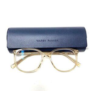 Warby Parker Eyeglasses Laurel 664 Clear Square Frame 52 - 17- 140 Preowned